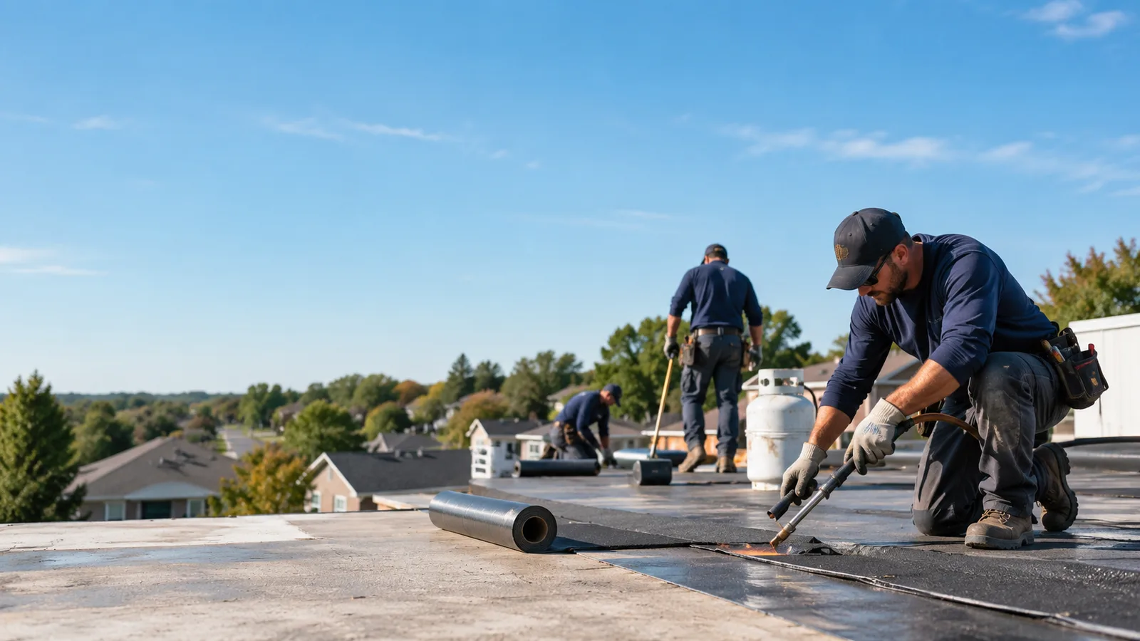Flat Roof Leak Repair providers in Browns, IL
